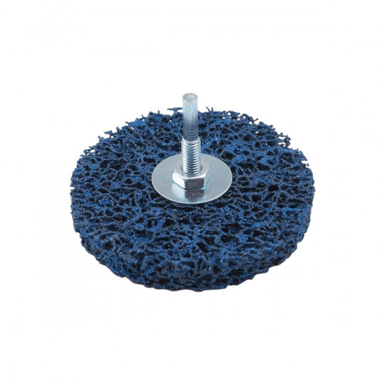 GTOOL CD 12214 Круг зачистной  d100, с хвостовиком 6мм (коралл синий)