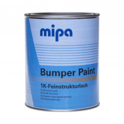Краска для бамперов Mipa Bumper Paint (1л) черная структурная