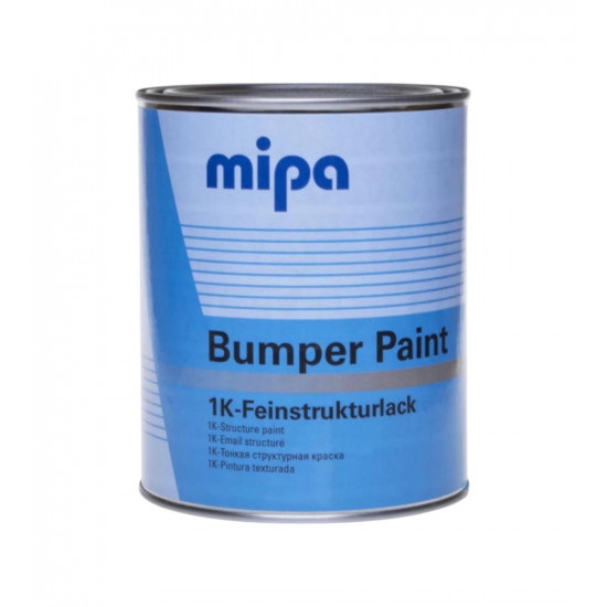 Краска для бамперов Mipa Bumper Paint (1л) черная структурная