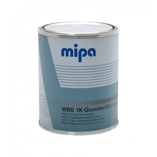 Грунт-изолятор 1К Mipa WBS Grundierfiller (1л) т-серый на водной основе