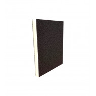 KOVAX Абразивная губка P120-240 Medium DOUBLEFLEX SOFTPADS GREY 123x98x13мм  
