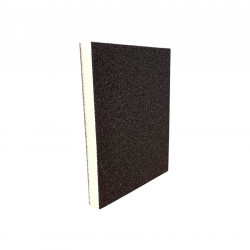 KOVAX Абразивная губка P120-240 Medium DOUBLEFLEX SOFTPADS GREY 123x98x13мм  