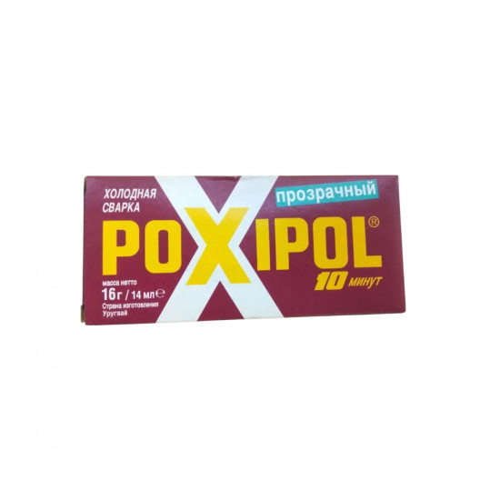 Холодная сварка клей Poxipol прозрачный 14мл 00-00000263