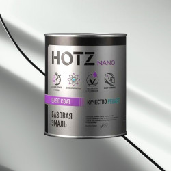 Базовая эмаль HOTZ б/ж 1л Hyundai/KIA Crystal White PGU