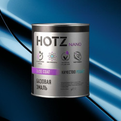 Базовая эмаль HOTZ б/ж 1л Hyundai/KIA Sapphire Blue WGM