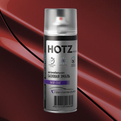 Аэрозольная автоэмаль 1K HOTZ RENAULT Rouge Toreador 21B 520мл
