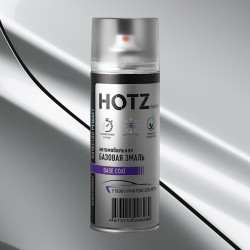 Аэрозольная автоэмаль 1K HOTZ Toyota/Lexus Sonic Silver 1J2 520мл