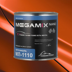 Автоэмаль МЛ-1110 MegaMix 800г Оранжевый 295