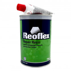 Полиэфирная смола Reoflex 2К (1кг) для ремонта пластиковых бамперов