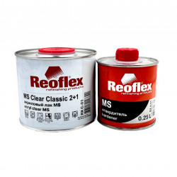 Лак Reoflex RX C-05/500+RX Н-05/250 MS 2:1 Optim (0,5 л) +отвердитель Optim (0,25 л) КОМПЛЕКТ