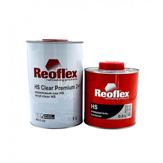 Reoflex HS Clear  Premium  ЛАК RX C-02/1000+ отверд.RX H-02/500