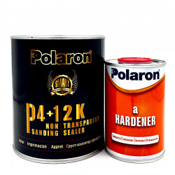 Грунт мокрый-по-мокрому 2К Polaron P 4:1 (1л) прозрачный 2K Transparent Sealer КОМПЛЕКТ 