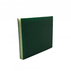 KOVAX Абразивная губка P580-620 UltraFine DOUBLEFLEX SOFTPADS 123x98x13мм Green 