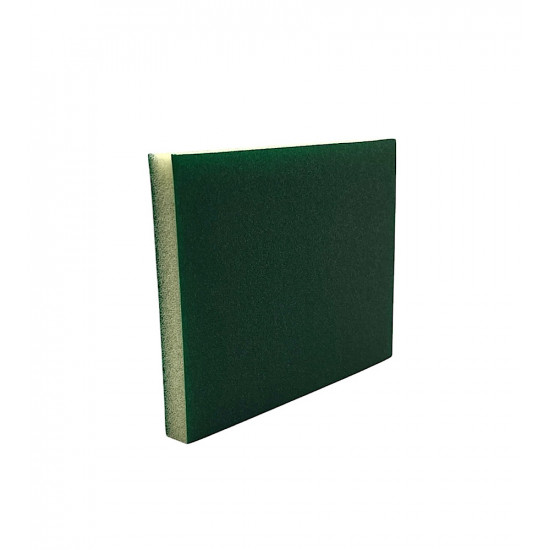 KOVAX Абразивная губка P580-620 UltraFine DOUBLEFLEX SOFTPADS 123x98x13мм Green