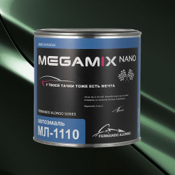 Автоэмаль МЛ-1110 MegaMix 800г Зеленый сад 307