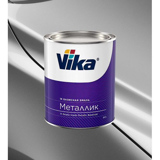 Автоэмаль"Vika" Платина 691 металик 0,9кг
