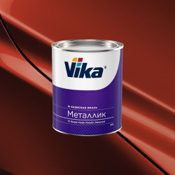 Автоэмаль"Vika" Калифорнийский мак 190 металлик 0,9кг