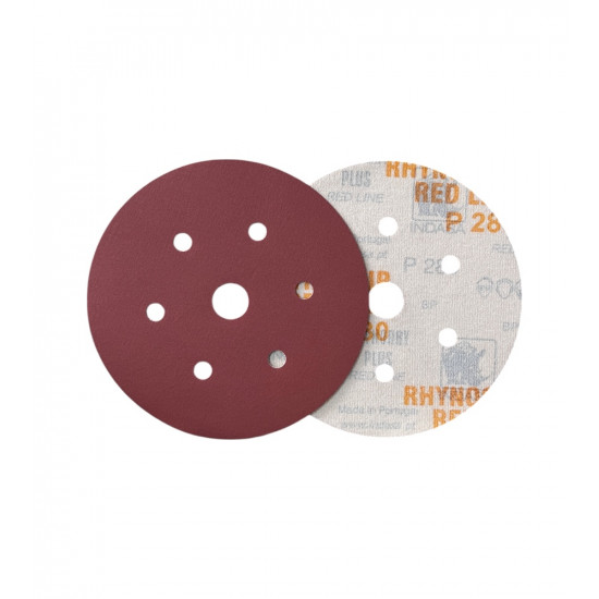 RHYNOGRIP PLUS Круг (6H+1CH) D150мм Р280 INDASA 34144