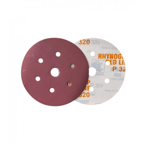 RHYNOGRIP PLUS Круг (6H+1CH) D150мм Р320 INDASA 34145