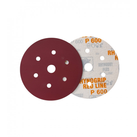 RHYNOGRIP PLUS Круг (6H+1CH) D150мм Р600 INDASA 34149