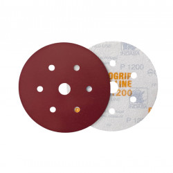 RHYNOGRIP PLUS Круг (6H+1CH) D150мм Р1200 INDASA 34152