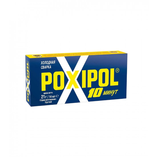 Холодная сварка клей Poxipol серый 14мл 00-00000264