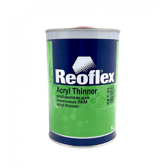 Разбавитель Reoflex T-01 Acryl Thinner (1л) СТАНДАРТНЫЙ акриловый