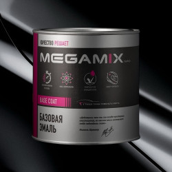 Базовая автоэмаль MegaMix 850мл Mercedes-Benz Obsidianschwarz 197