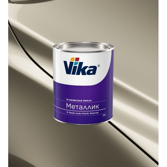 Автоэмаль"Vika" GM Аустер металлик 0,9кг