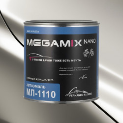 Автоэмаль МЛ-1110 MegaMix 800г Белый 040