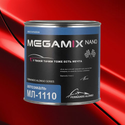 Автоэмаль МЛ-1110 MegaMix 800г Красный 42