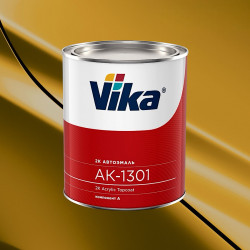 Автоэмаль Акриловая «Vika» АК-1301 2К, 850г, Золотисто-желтый 286