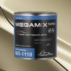 Автоэмаль МЛ-1110 MegaMix 800г Слоновая кость 214