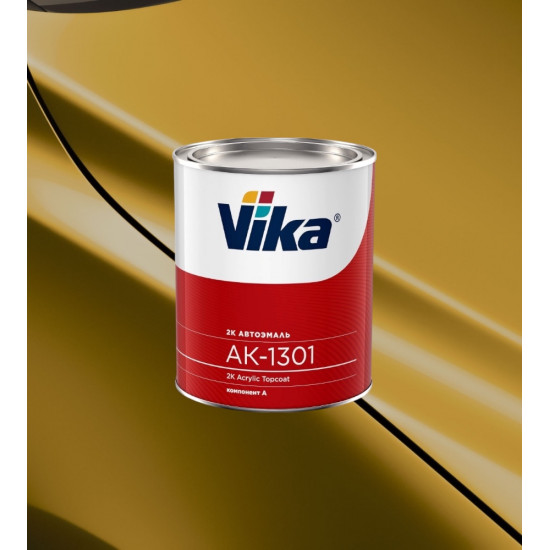 Автоэмаль Акриловая «Vika» АК-1301 2К, 850г, Такси 299