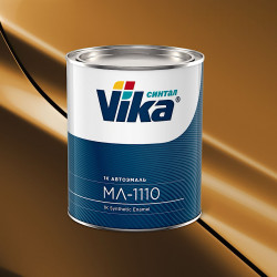 Эмаль МЛ-1110 "Vika" Охра золотистая 208 0,8кг