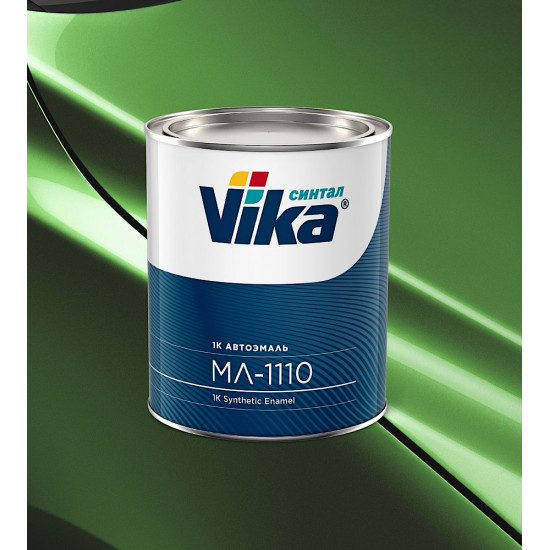 Эмаль МЛ-1110 "Vika" Ярко-зеленый 0,8кг