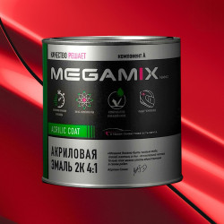 Акриловая эмаль 2К 4:1 MegaMix 840мл Реклама 121
