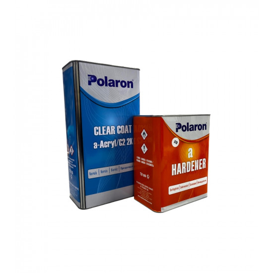 POLARON Лак прозрачный A 5л + отверд. A станд.2,5л