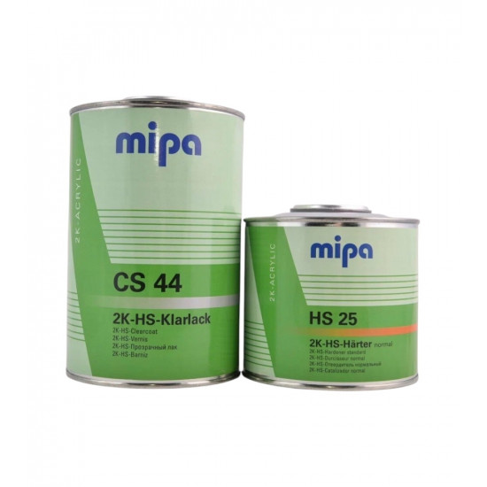 Лак Mipa HS CS44 Klarlack (1л+0,5л) керамический КОМПЛЕКТ с отвердителем HS25
