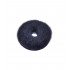 KochChemie Полировальный меховой круг Doodle Wool-Pad, black 80/25/80мм шерсть длинная 15мм Au-33DOB80
