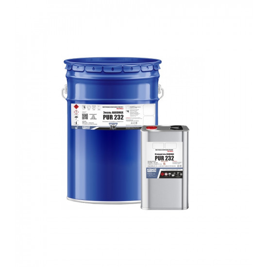 КВИЛ Эмаль HARDMAX PUR 232.70 ГЛ База С (бар 11,9 кг)+Отвердитель HARDMAX PUR 232