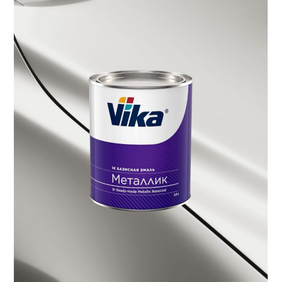 Автоэмаль"Vika"Айсберг UNI газ металлик  0,9кг