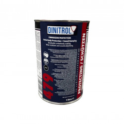 Dinitrol 479 (банка 1 литр). Шумоизоляция и антикор для арок и днища черного цвета.