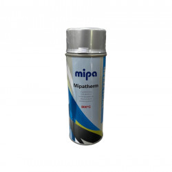 Краска термостойкая MIPA Mipatherm 800C серебристая антикоррозионная 400 мл