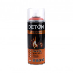 Аэрозольная эмаль Deton термостойкая красная THERMO 520 мл 126940 DTN-A70788