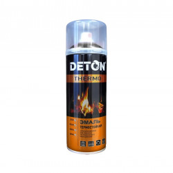 Эмаль Deton термостойкая, синяя, аэрозоль 520 мл DTN-A70782