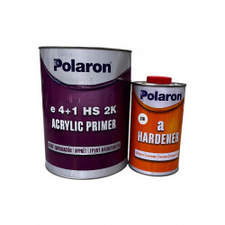 POLARON грунт-наполнитель E4+1 СЕРЫЙ, 4л+1л-отвердитель A, YD-EPAC410400