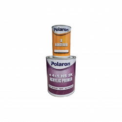 POLARON грунт-наполнитель E4+1 белый, 4л+1л-отвердитель A, YD-EPAC410400