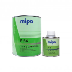 MIPA Наполнитель на акриловой основе F54 2K-HS-Grundfiller серый RAL7001 с отвердителем H5 2K-Harter extra kurz1.25л 2288100021S