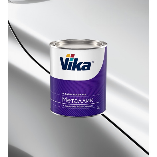 Автоэмаль"Vika" FROZEN WHITE UNI FORD  металлик 0,9кг